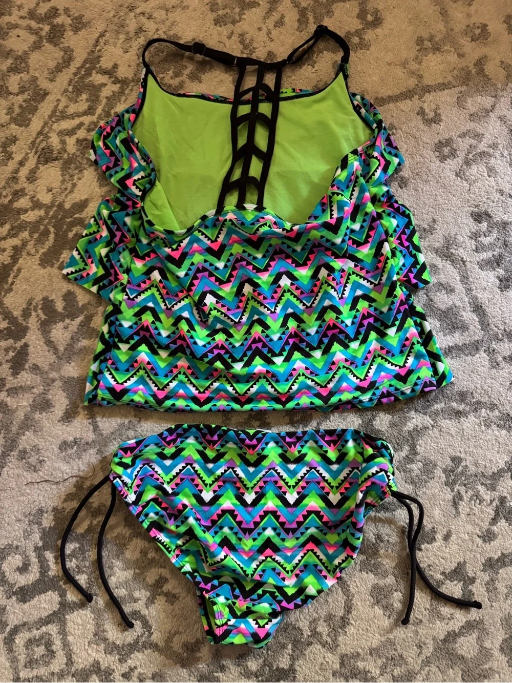Justice Tankini Set size 20 girls